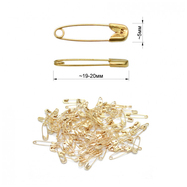 Булавка, 2см, цвет золото